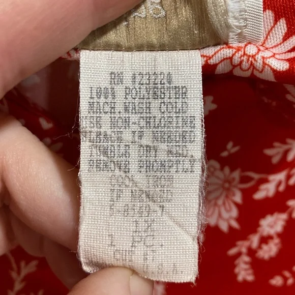 155. VTG LASTING COMFORT Gown / house wear Size 1X - Picture 5 of 14